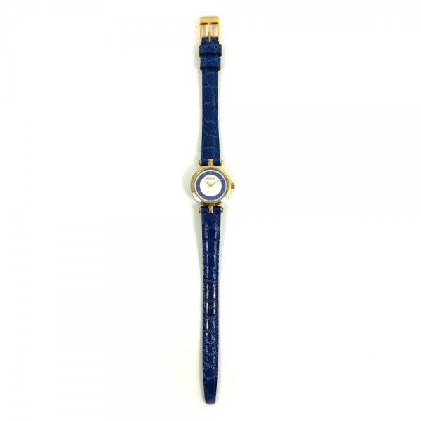 Relógio Gucci Dourado Azul - 22055