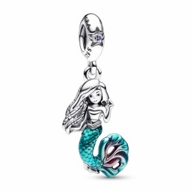 Pendente Prata Pandora Disney, Little Mermaid Ariel